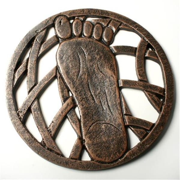 Oakland Living Corporation Oakland Living 5092-AB - Right Big Foot Stepping Stone - Antique Bronze 5092-AB - main
